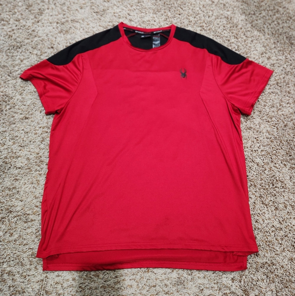 Spider Active XL Tee (Red/Black)